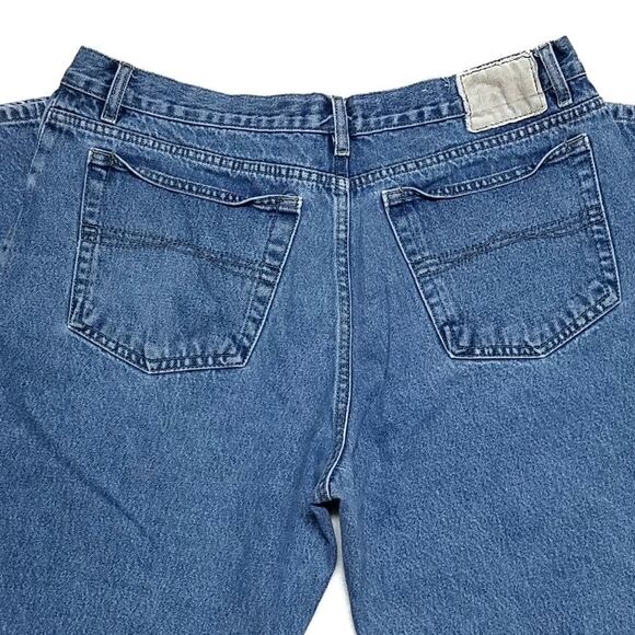 VINTAGE 90s Bugle Boy Relaxed Tapered Mom Jeans - Picture 8 of 11